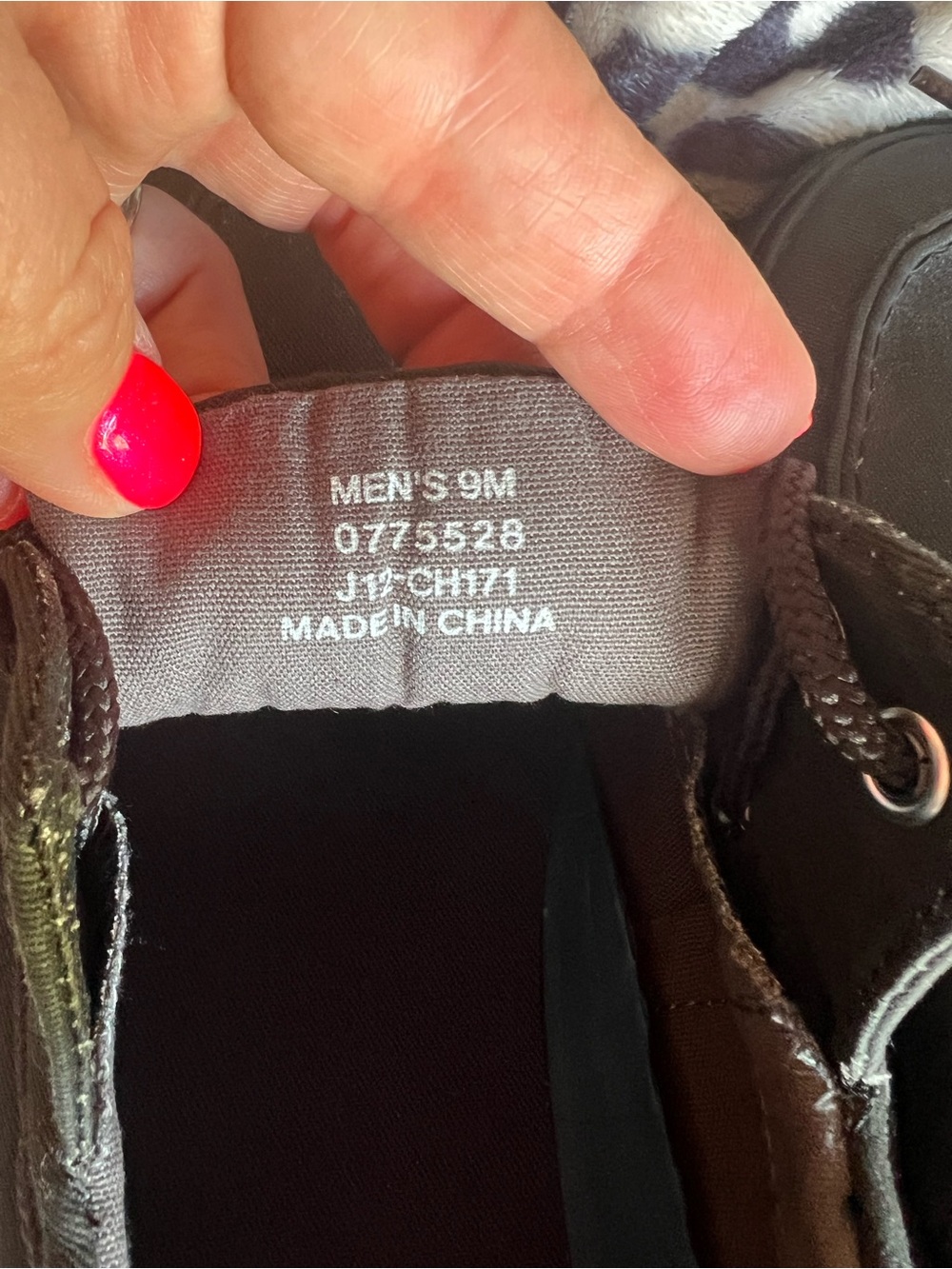 Sperry Men’s Black Canvas Boat Shoes - Picture 4 of 7